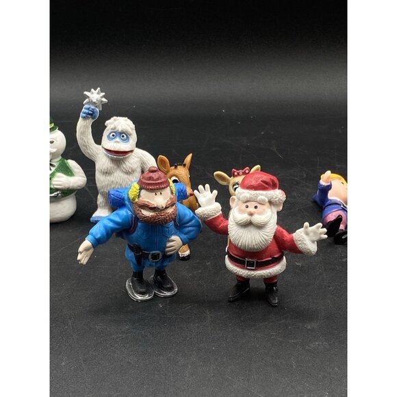 8 Rudolph the Red Nosed Reindeer & Island Of Misfit Toys Lot Small Figures - Picture 6 of 8